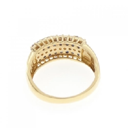 Nhẫn Sapphire K18YG 0.41CT - Hàng hiệu Chính hãng 850304