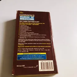 HARRISON’S MANUAL OF MEDICINE – 15th Edition (2002) 1020 trang, xuất bản quốc tế 720884