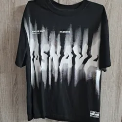 Áo thun đen VASNAVA unisex – chất đẹp, form rộng-size L 688103