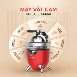🍊 Máy vắt cam điện UNIE UECJ-666R – Tự động hoàn toàn, công suất 100W