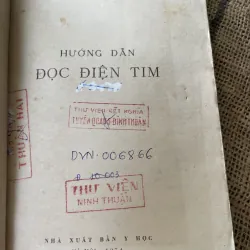 Hướng dẫn đọc điện tim- 1974- Bắc Si TRĂN ĐỒ TRINH Khoa tim mạch bệnh viện Bạch Mai 1019317