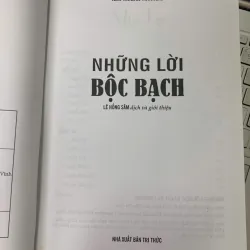 NHỮNG LỜI BỘC BẠCH - ROUSSEAU 731085