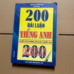 200 bài luận tiếng anh luyện thi chứng chỉ A-B-C quốc gia