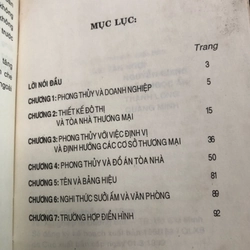 PHONG THUỶ DÀNH CHO DOANH NGHIỆP  105 trang, nxb: 1999 305223