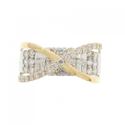 【Sản phẩm mới】Nhẫn kim cương PT900/K18YG 1.00CT 671327