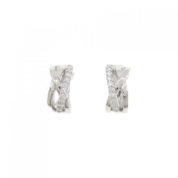 K18WG Bông tai kim cương 0.32CT - Hàng hiệu Chính hãng