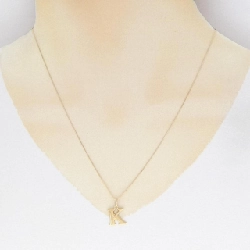 K18YG Chữ cái K Dây chuyền - Hàng hiệu Chính hãng 859645