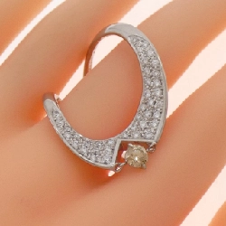 Nhẫn kim cương K18WG 0.35CT - Hàng hiệu Authentic 851255