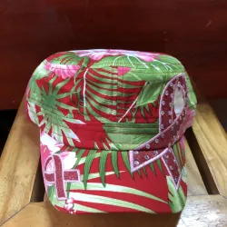 Nón kiểu chóp vuông màu sắc - du lịch mùa hè - xuất khẩu xịn - ship ngầu nhiên. 520068