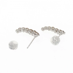 K18WG Bông tai kim cương 0.80CT - Hàng hiệu Chính hãng 870051