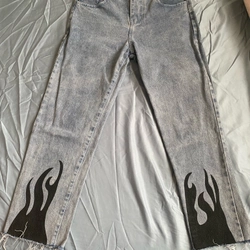 quần Baggy jean IN LỬA sz L