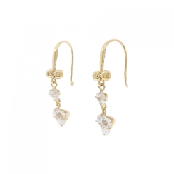 K18YG Bông tai Cubic - Hàng hiệu Chính hãng 870849