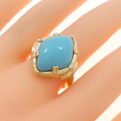 Nhẫn Turquoise K18YG 8.70CT - Hàng hiệu Chính hãng 847687