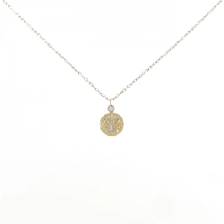 Dây chuyền khắc chữ cái Agat 0.01CT - Hàng hiệu Authentic