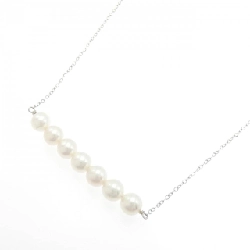 K18WG Ngọc trai Akoya Dây chuyền - Hàng hiệu Chính hãng 850551