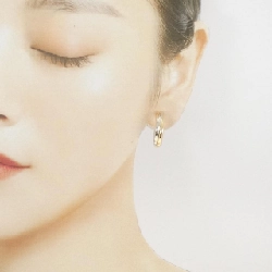 Bông tai Cartier Trinity Round một bên - Hàng hiệu Authentic 844243