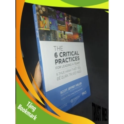 (TẶNG BOOKMARK) 6 thực hành thiết yếu để quản trị đội ngũ 100% RBK0202