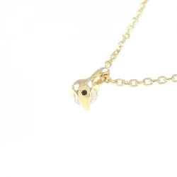 K18YG Solitaire Dây chuyền kim cương 0.07CT - Hàng hiệu Chính hãng 861014