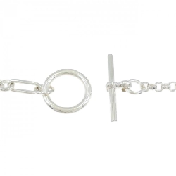 Hàng hiệu Authentic - Dây chuyền Hermes Chaine d'Ancre Punk Đa sắc 845541