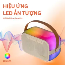 Loa karaoke mini bluetooth iCore ISM69 Kèm 2 Micro 928656