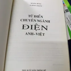 [Tiếng Anh chuyên ngành] Từ điển chuyên ngành điện Anh Việt - Trương Quang Thiện  1006983