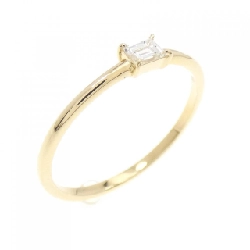 Nhẫn kim cương K18YG 0.10CT - Hàng hiệu Chính hãng