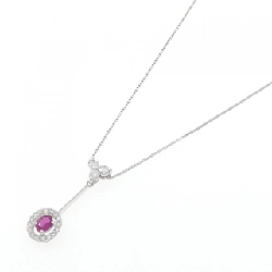 K18WG Dây chuyền ruby 0.26CT - Hàng hiệu Chính hãng 862739