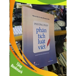 (TẶNG BOOKMARK) Phương pháp phân tích luật viết 2020 TS.Nguyễn Ngọc Điện mới 90% GIÁO TRÌNH, CHUYÊN MÔN RBK1709
