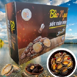 Bào ngư sốt tiêu đen