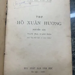 Thơ Hồ Xuân Hương xb 1987 713345