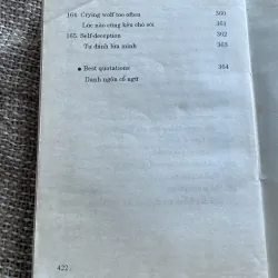 Ngụ ngôn Easop (Ê dôp) và danh ngôn cổ ngữ - song ngữ Anh Việt  1004102