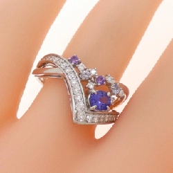 PT900 Nhẫn Đá Màu - Hàng hiệu Authentic 853013