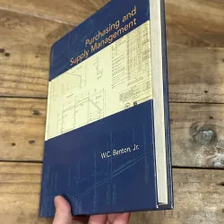 Purchasing and Supply Management - W.C.Bentor, Jr. 750712
