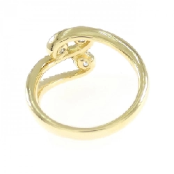 Nhẫn kim cương K18YG 0.228CT 0.202CT 0.206CT E-G SI1 Tốt - Hàng hiệu Chính hãng 879398