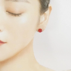 Bông tai san hô PT900 9mm - Hàng hiệu Chính hãng 866700