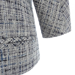 Jacket không cổ CHANEL P47737V35629 628431