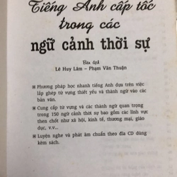 TIẾNG ANH CẤP TỐC trong các ngữ cảnh thời sự 332585