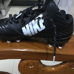 Nike Shoes Nike Alpha Menace 2 Shark Black/White Men's Football 