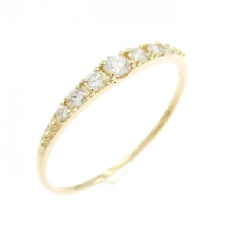 Nhẫn kim cương K18YG 0.15CT - Hàng hiệu Authentic