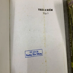 Thái a kiếm - từ khánh vân. Bộ 5 tập. 4a3 538047