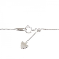 Dây chuyền ruby hoa K18WG 0.65CT - Hàng hiệu Authentic 858079