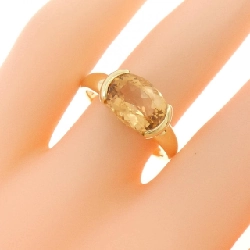 Nhẫn Topaz Hoàng Đế K18YG 3.17CT - Hàng hiệu Chính hãng 850888