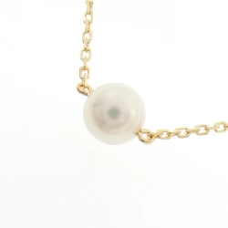 K18YG Ngọc trai Akoya Dây chuyền 6mm - Hàng hiệu Chính hãng 855614