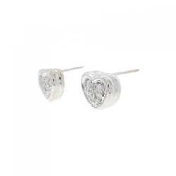 K18WG Bông tai hình trái tim kim cương 0.18CT - Hàng hiệu Chính hãng 869925