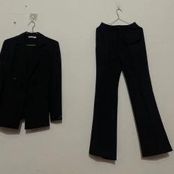 Bộ vest dài quần ống loa size  509140