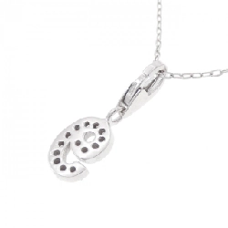 K18WG Số 9 Dây chuyền kim cương 0.09CT - Hàng hiệu Chính hãng 862041