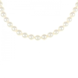 Dây chuyền ngọc trai Akoya với khóa bạc 6.5-7mm - Hàng hiệu Authentic