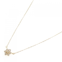 Dây chuyền kim cương hoa K18YG 0.51CT - Hàng hiệu Chính hãng 865701