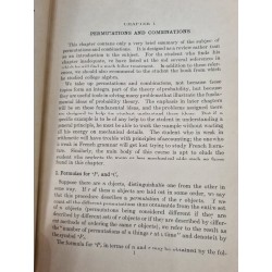 THEORY OF PROBABILITY (1ST EDTION) - M.E. MUNROE 119914