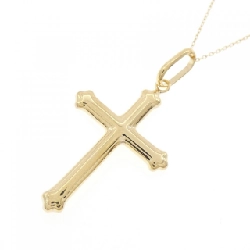 K18YG Dây chuyền hình chữ thập - Hàng hiệu Chính hãng 860774